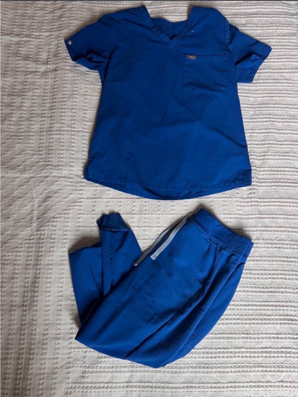 Figs Royal Blue Women’s  Scrub Set